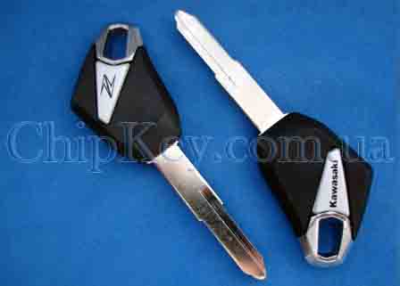 Ключ Kawasaki moto (корпус), черный