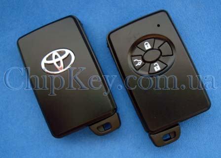 Ключ Toyota Smart Key (корпус) 3 кнопки