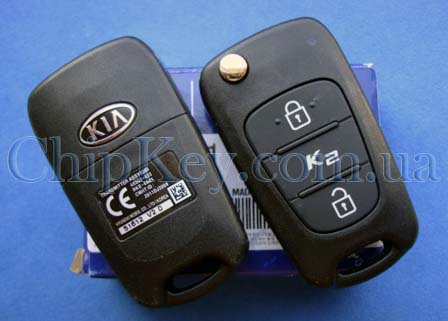 Ключ Kia K2 2012-2015, 433Mhz, original