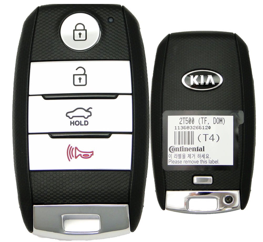 Ключ Kia Optima EX, Hybrid 2014-2015 FCC ID: SY5XMFNA433 smart key 4 кнопки, id46(pcf7952), 434Mhz, original