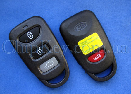 Ключ Kia Cerato пульт (корпус) 3 кнопки 1 кнопка (Panic)