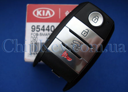 Ключ KIA Sorento 2014-2015,FCC ID: FOB-4F06, Smart Key  Keyless, id52 ht3, 433Mhz, original USA