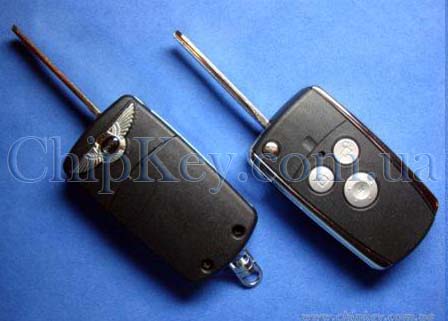 Ключ BYD F3 выкидной (корпус) 3 кнопки