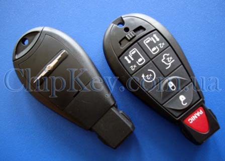 Ключ Chrysler Dodge Jeep Smart Key (корпус) 7 кнопок