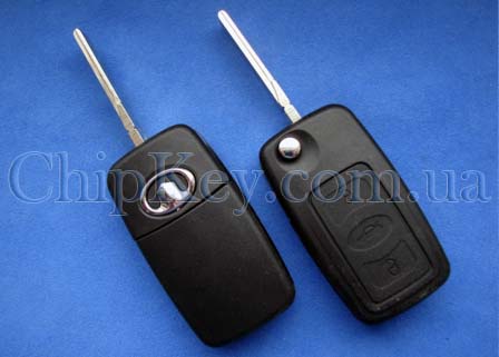 Ключ Great Wall выкидной (корпус) 3 кнопки, лезвие hu66