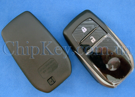 Ключ Toyota Smart Key (корпус) 2 кнопки