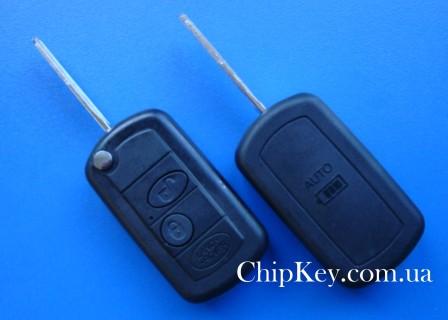 Ключ выкидной Land Rover (корпус) 2 кнопки