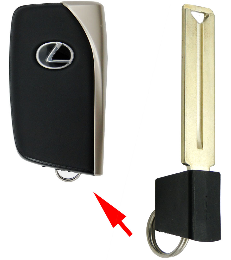 Ключ Lexus 69515-50290 лезвие жало для Smart key