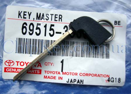 Ключ Lexus NX, LX, RX, GS, ES лезвие, вставка в смарт ключ, original