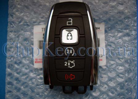 Ключ Lincoln MKX 2013-, 5 кнопок, с чипом Hitag Pro, original