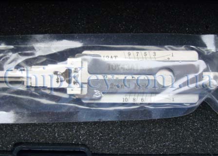 Инструмент Lishi для замков TOY43AT 2 in 1 picker and decoder