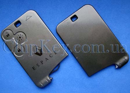 Ключ Renault Espace Smart Card (корпус) 3 кнопки