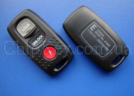 Ключ Mazda пульт (корпус) 3 кнопки