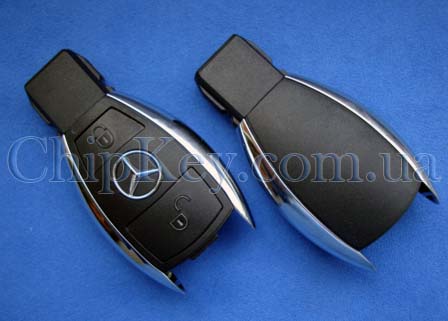 Ключ Mercedes Smart Key (корпус) 2 кнопки