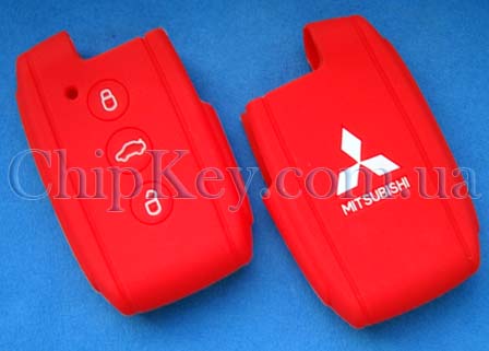 Силиконовый чехол Mitsubishi Smartrey силиконовый чехол 3 кнопки, красный