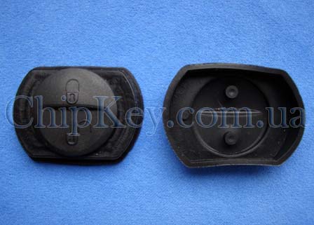 Ключ Mitsubishi резиновые кнопки