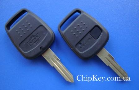 NISSAN ключ (корпус) 1 - кнопка, лезвие DAT17