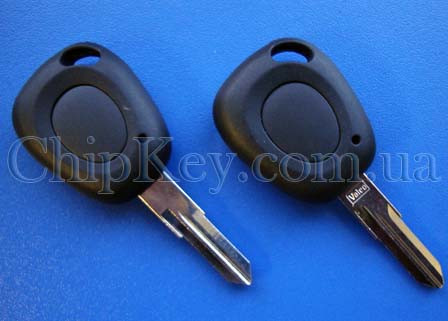 Ключ Renault  (корпус) 1 кнопка, лезвие VAC102