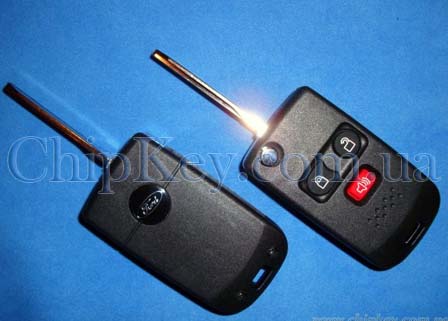 Ключ Форд выкидной (корпус) 3 кнопки