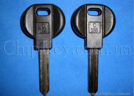 Ключ Citroen (заготовка) с лезвием SIX9