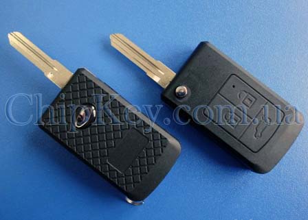 Ключ Lada 2110, 2111, 2112 выкидной (корпус) 3 кнопки, Лада Priora, Лада Калина, Лада Samara, Lada 2113, 2114, 2115