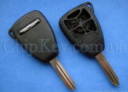 Ключ Chrysler Dodge Jeep (корпус) 5 кнопок