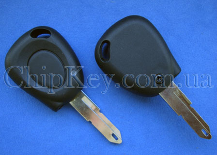 Ключ Renault (корпус) 1 кнопка, лезвие NE73