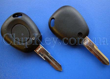 Ключ Renault (корпус) 1 кнопка, лезвие VAC102