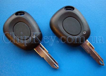 Ключ Renault (корпус) 1 кнопка, лезвие NE73