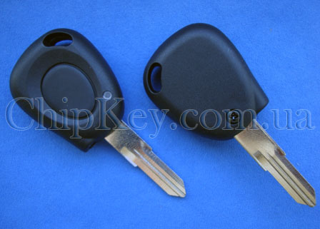 Ключ Renault (корпус) 1 кнопка, лезвие VAC102