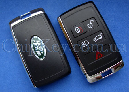 Ключ Land Rover Range Rover Smart key Sport, Vogue 2010-2018, 5 кнопок, id47(pcf7953), 315 Mhz