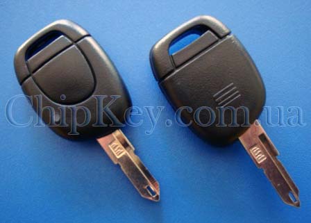 Ключ Renault (корпус) 1 кнопка, лезвие NE73