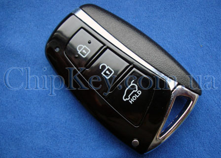 Ключ Hyundai Santa Fe Smart Key (корпус) 3 кнопки