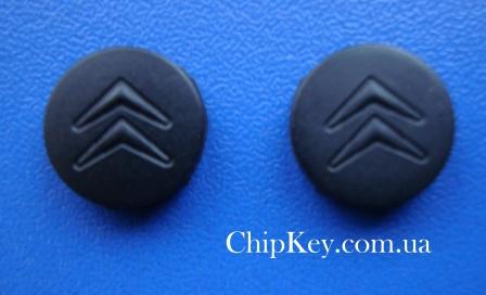 Ключ Citroën, резиновая кнопка