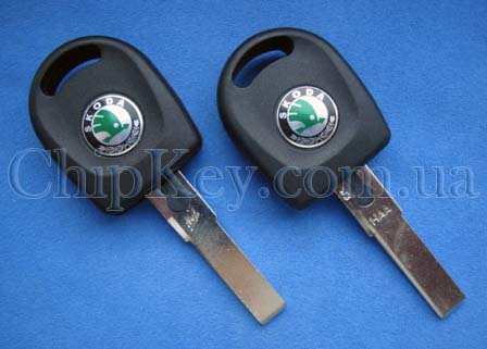 Ключ Škoda (корпус) лезвие hu66