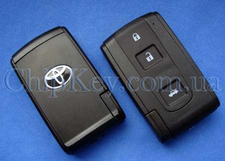 Ключ Toyota Smart Key (корпус) 3 кнопки