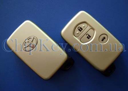 Ключ Toyota Smart Key (корпус) 3 кнопки