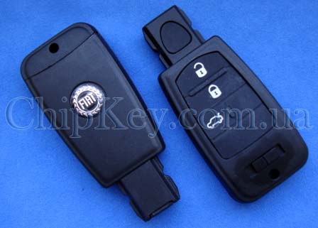 Ключ Fiat smart key (корпус) 3 кнопки