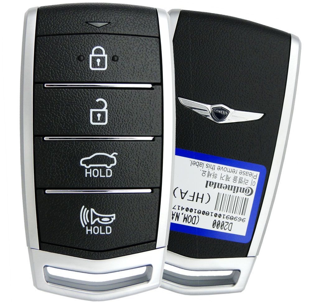 Smart key Genesis G70, G80, G90 4 кнопки (корпус), original