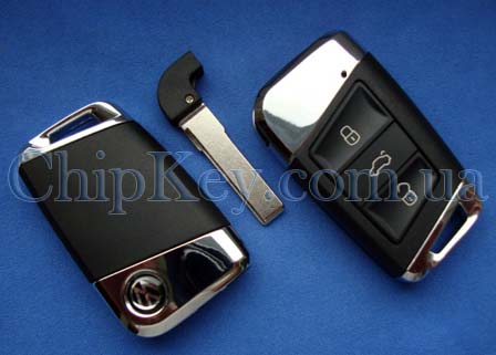 Smart Key Volkswagen (корпус) 3 кнопки