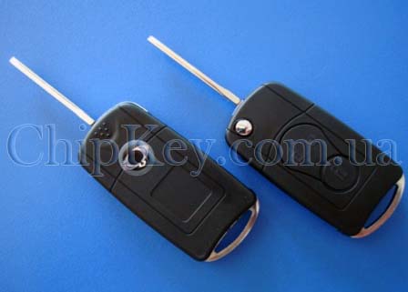 Ключ SsangYong выкидной (корпус) 2 кнопки