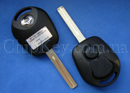 Ключ SsangYong (корпус) 2 кнопки