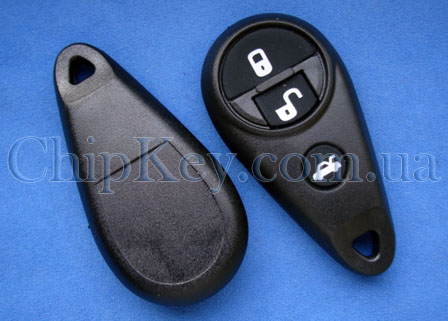 Ключ Subaru пульт (корпус) 3 кнопки