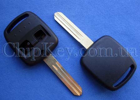 Ключ Subaru (корпус) 2 кнопки, лезвие nsn14