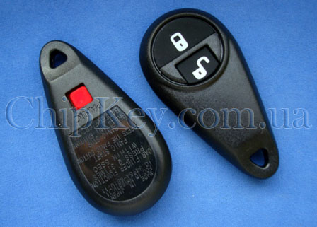 Ключ Subaru пульт (корпус) 2+1 кнопка
