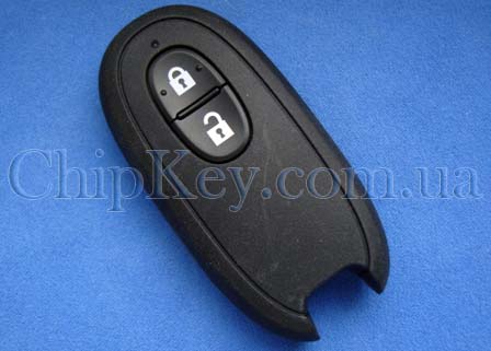 Ключ Suzuki 2 кнопки, с чипом Hitag 3, 315Mhz, original