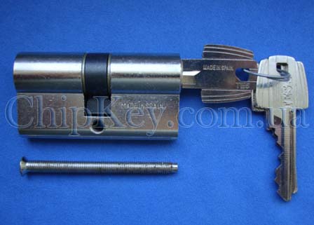 Цилиндр TESA 30*30 ключ/ключ, производства Испания