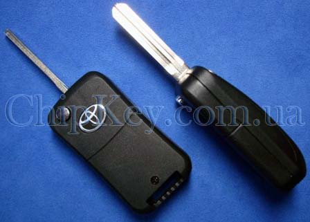 Выкидной ключ Toyota (корпус) 2 кнопки, Porsche style