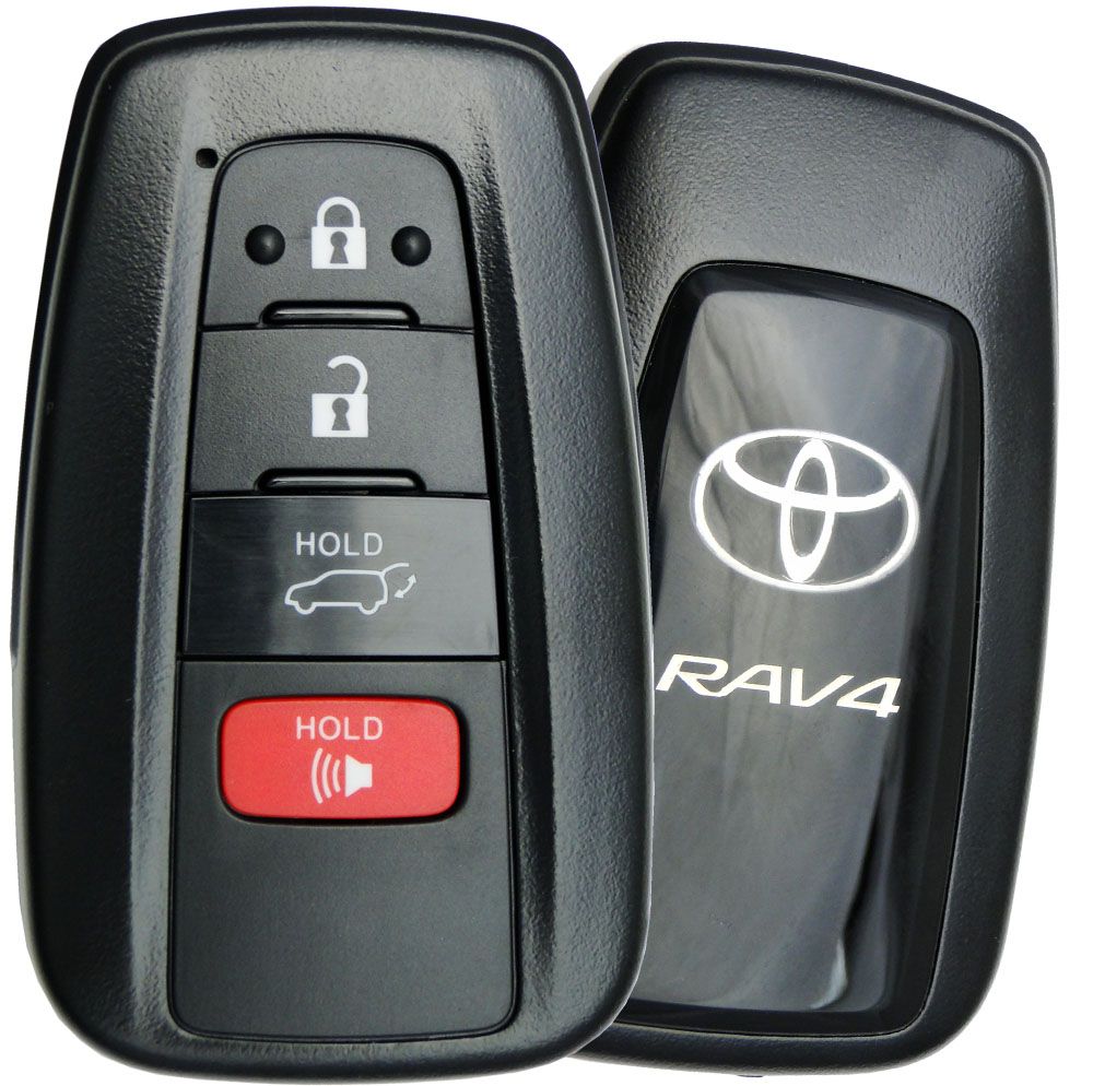 Ключ Toyota RAV4 2019-, smartkey HYQ14FBC 4 кнопки, Toyota H chip P1: AA, для рынка Canada, USA, original