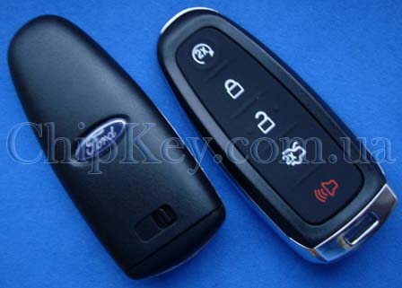 Ключ Ford smart key (корпус) 5 кнопок
